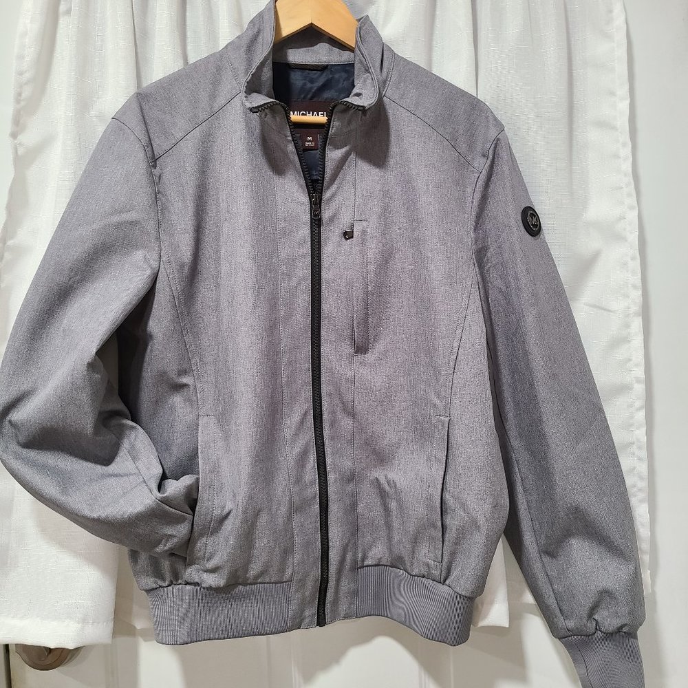 Michael Kors Bomber Jacket Gray Size M